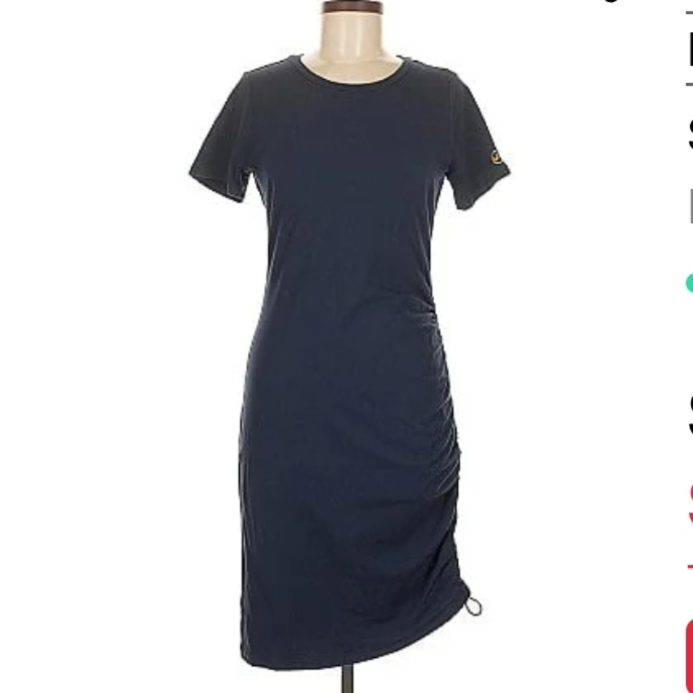 Michael Kors Blue Sheath Midi Dress - (NWT)